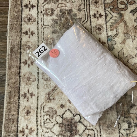 White and Blue Flowy Breezy Floral Praire Dress - Picture 8 of 8